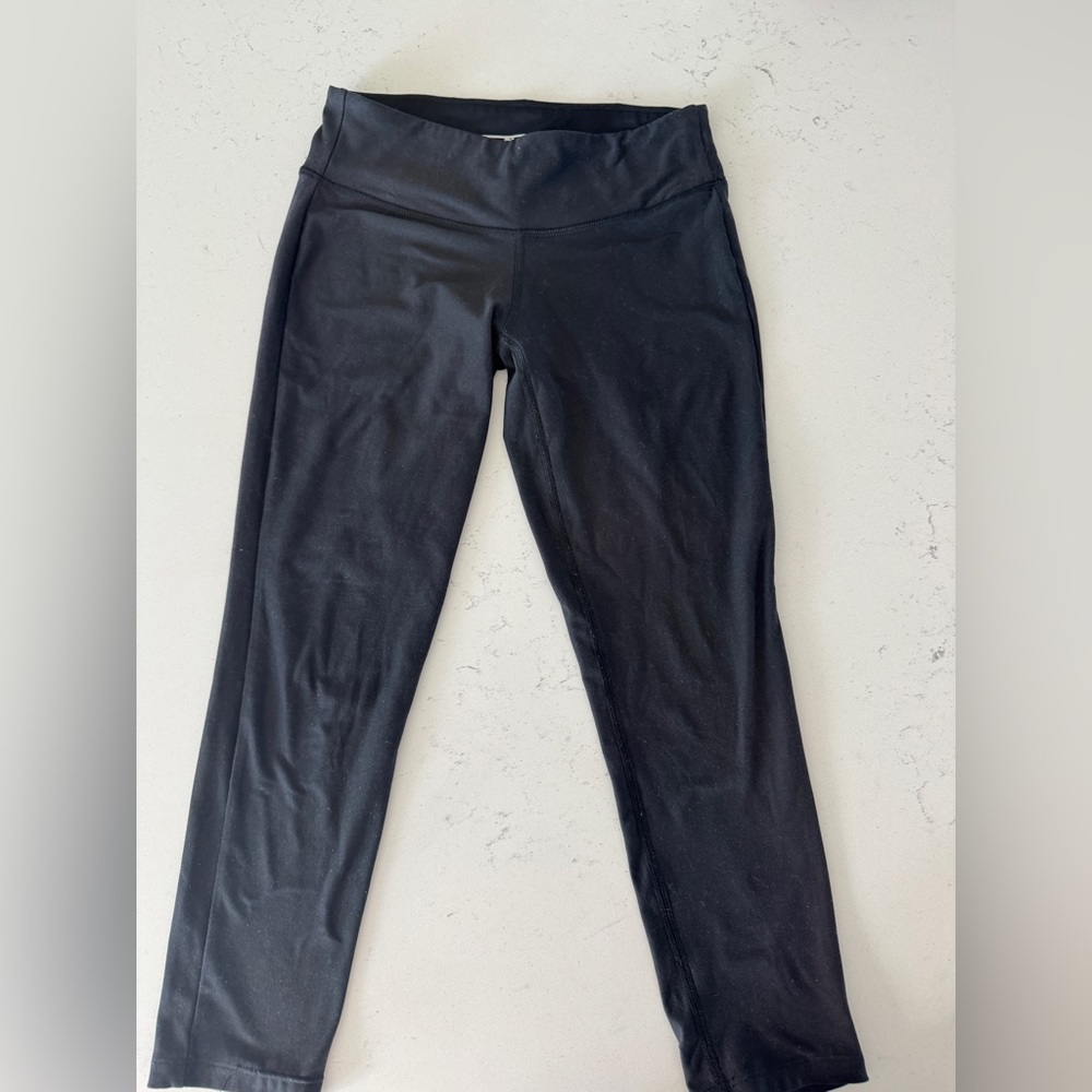 New Balance Black High-Waist Performance cropped Leggings